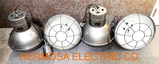 ＨＥＲＭＯＳＡ ハモサ　ペンダントライト　PASADENA LAMP（パサデナランプ）　引掛けシーリング　白熱電球付き（E26/100W×1）　電球色　〜4.5畳　silver（シルバー）