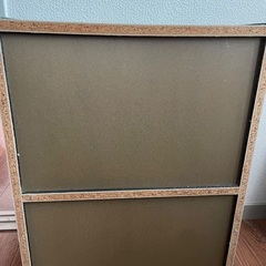 黒カラーボックスの画像