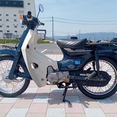 受付終了 フルメンテ スーパーカブ90カスタム セル付き HA02 鉄カブ 滋賀守山の画像