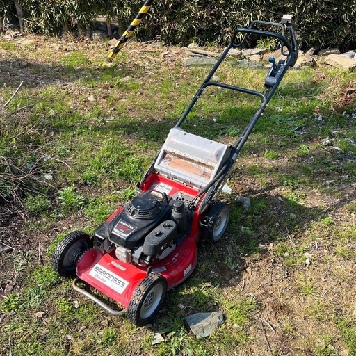 【引き取り待ち】★現状品★共栄社 自走式 草刈り機 芝刈り機 GM540H 排出式★HODNA GXV 160★ガソリンエンジン★