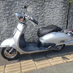 広島発！ホンダ　ジョーカー50　今では希少な2サイクルエンジン！　セル一発始動！　マニアには最高な2スト鬼の白煙！　オプションメッキカスタムパーツ多数！の画像