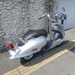 広島発！ホンダ　ジョーカー50　今では希少な2サイクルエンジン！　セル一発始動！　マニアには最高な2スト鬼の白煙！　オプションメッキカスタムパーツ多数！の画像