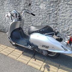 広島発！ホンダ　ジョーカー50　今では希少な2サイクルエンジン！　セル一発始動！　マニアには最高な2スト鬼の白煙！　オプションメッキカスタムパーツ多数！の画像