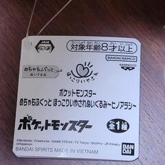 ポケモン　ぬいぐるみ　ヒノアラシの画像