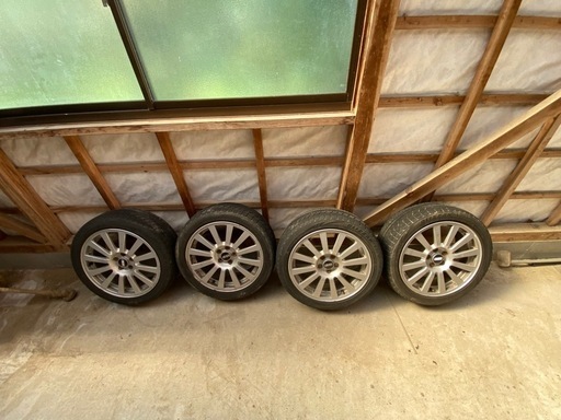 BBS 17インチ　pcd100 7j