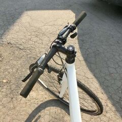 クロスバイク 28インチ ホワイト FORTERA フォルテラ 自転車 切替付き 変速付き A019L00007 札幌 西野店の画像