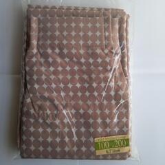 ②新品 カーテン 2枚組(100×200)