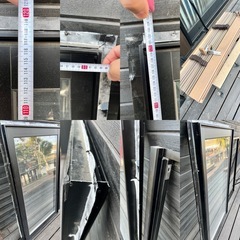 LIXIL 縦すべり窓&網戸&ブラインド　3点セットの画像