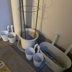 植木鉢7点セットの画像