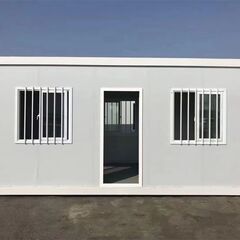 資材でのご提供；W2000×D3000×H2500mm；約6㎡（3.7畳相当）；2階建て；2ユニット；現場組立；モジュール住宅；簡易住宅；コンテナ住宅；2枚の窓付き；納期はご相談可；カスタム対応可能；低コスト；防火；断熱；防音；耐震；連結可能；増築可能；倉庫用；オフィス用；セカンドハウス用；社員寮用；日本語取扱説明書付き；【兵庫から全国へ】新品；モジュール住宅；プレハブ倉庫；コンテナハウス；仮設住宅；オフィス；倉庫；低価格；ガレージの画像