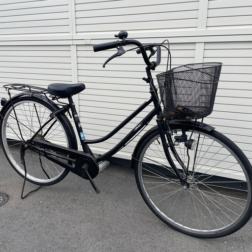 都内/千葉市引取】ママチャリ 26インチ自転車 鍵/カゴ/ライト付