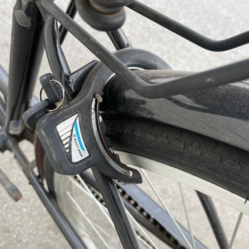 都内/千葉市引取】ママチャリ 26インチ自転車 鍵/カゴ/ライト付