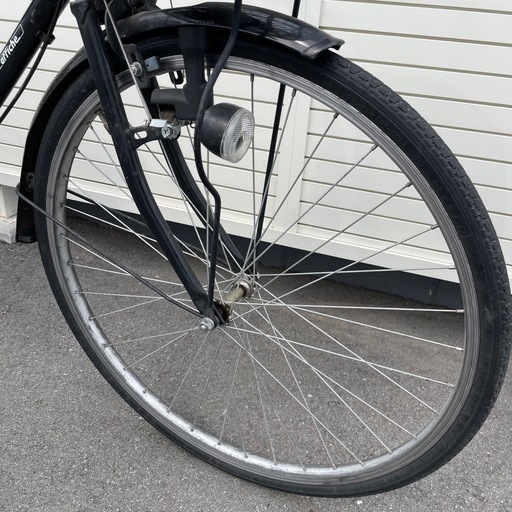 都内/千葉市引取】ママチャリ 26インチ自転車 鍵/カゴ/ライト付