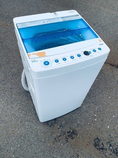 EJ397番✨Haier✨電気洗濯機 ✨JW-C55CK