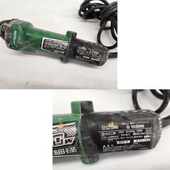日立工機 電気ディスクグラインダ G10SH6 100mm 電動工具 DIY 2017年製 ハイコーキ HiKOKI HITACHI 札幌市 平岸店の画像