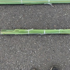 園芸用支柱　大量の画像