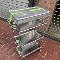 ikea キッチンワゴン バスルームワゴンの画像