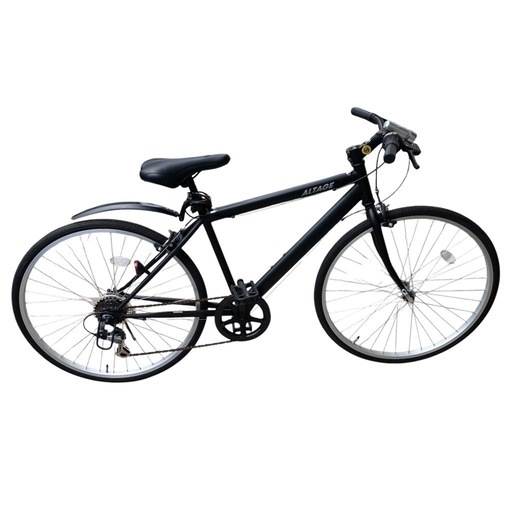 整備済を配達無料>ハマークロスバイク7速 適応身長155cm以上