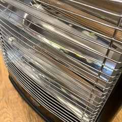 電気ストーブ黒　出力切替2段　転倒オフスイッチの画像