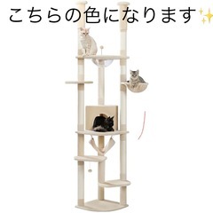 ペテペラ　キャットタワー　新品の画像