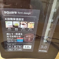 アイリスオーヤマ　　ポット　3Lの画像