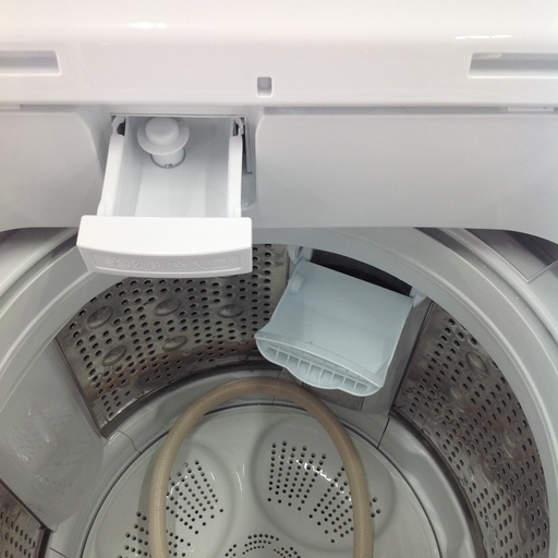 ジモティー見た！で5%OFF【7kg全自動洗濯機】HITACHI 日立　BW-V70J 7kg 2023年製:ホワイト