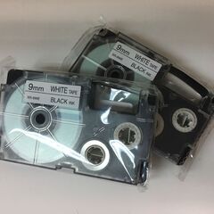 【値下げ中！】～ネームランドテープ　XR-9WE/まとめ売り☆～の画像