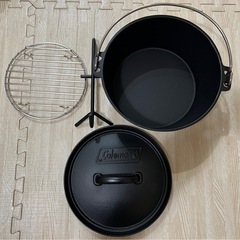 【お渡し先決定済】4/23までのご連絡で500円引き！【新品未使用】コールマン ダッチオーブンの画像