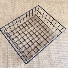 決まりました)ワイヤー カゴの画像