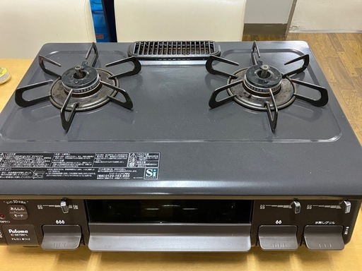 ☆値下げ☆O2504-293 パロマ IC-S87BM-L ガステーブル 2019年製 通電確認済み キズ汚れ有り