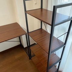 コーナン分割ラック型OAデスクの画像