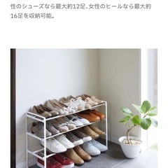 tower伸縮性シューズラック
の画像