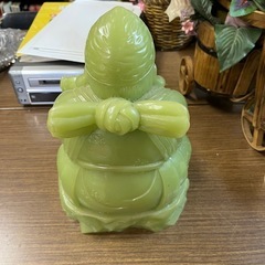 布袋像　翡翠　七福神の画像