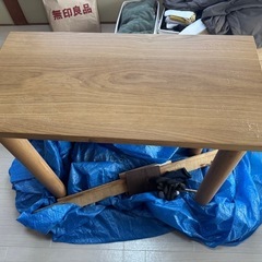 無印良品　机、椅子