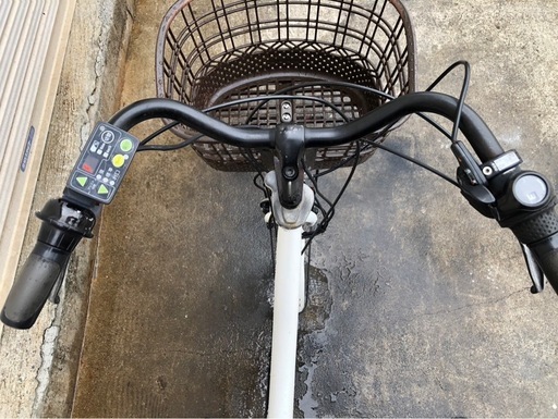 634   ヤマハ新機種電動アシスト自転車pasBabby20インチパールホワイトアルミ