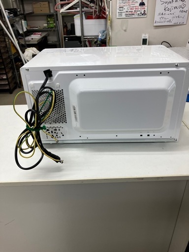 I2504-296 アイリスオーヤマ 電子レンジ IMG-T177-5-W 2022年製 通電確認済み 50Hz専用（東日本） キズ汚れ有り