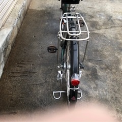 ヤマハ新機種電動アシスト自転車pasnatura26インチモスグリーンアルミの画像