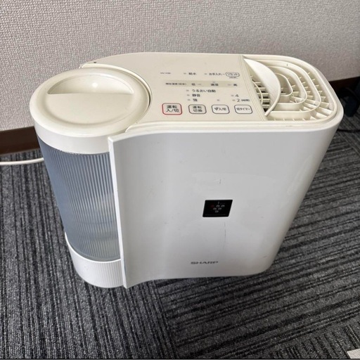 SHARP 加湿器2018年製 (千ちゃん) 平野の季節、空調家電《加湿器