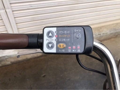 637  パナソニック新機種電動アシスト自転車viviFXSD26インチブルーボティー
