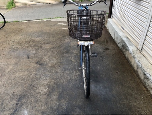 637  パナソニック新機種電動アシスト自転車viviFXSD26インチブルーボティー