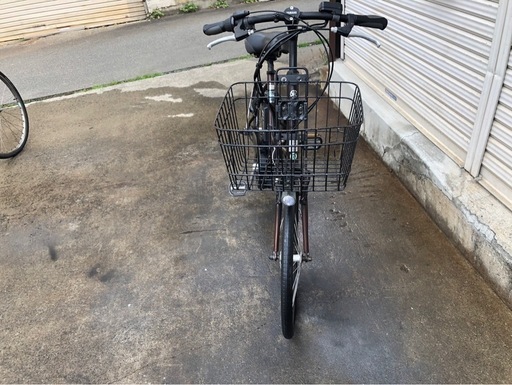 638  ヤマハ電動アシスト自転車pas20インチブラウンアルミボディー