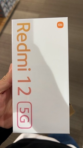 Redmi 12 5G Moonlight White 4GB 128GB 新品