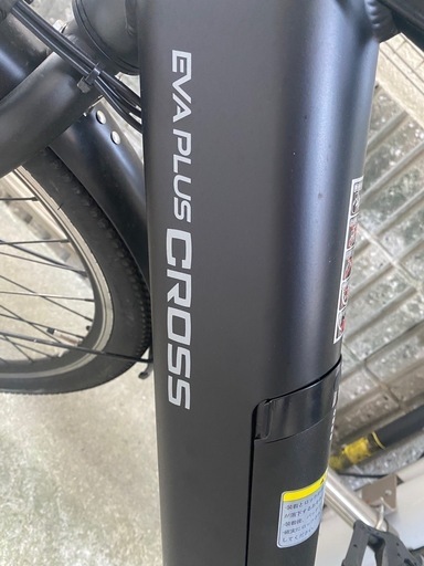 先月購入の電動アシスト自転車クロスバイク