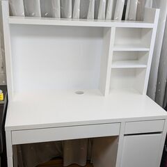IKEA　白　デスク　