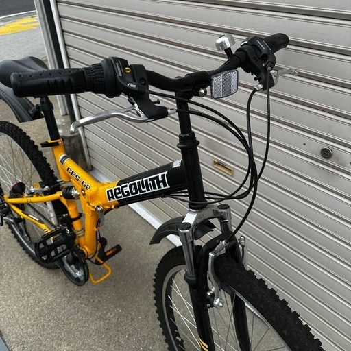 2回使用 美品 レゴリス REGOLITH ces-62 折りたたみ式 マウンテンバイク 26インチ自転車