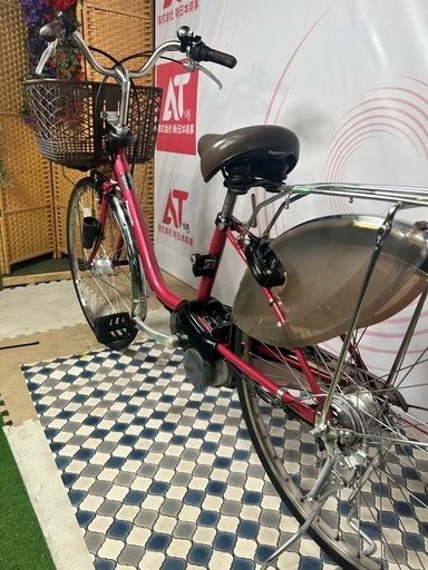 No.456A パナソニックビビ・EX BE-ELE63整備済み26インチ三段変速