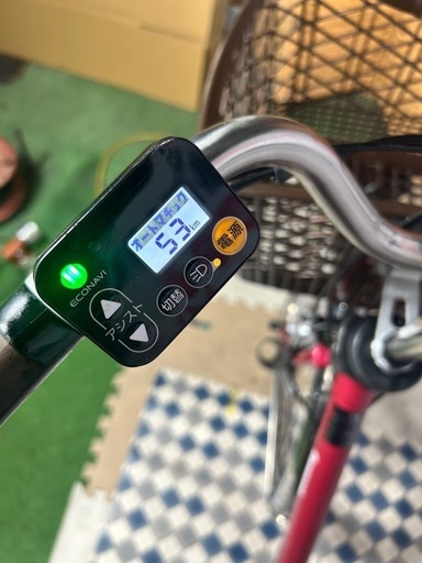 No.456A パナソニックビビ・EX BE-ELE63整備済み26インチ三段変速