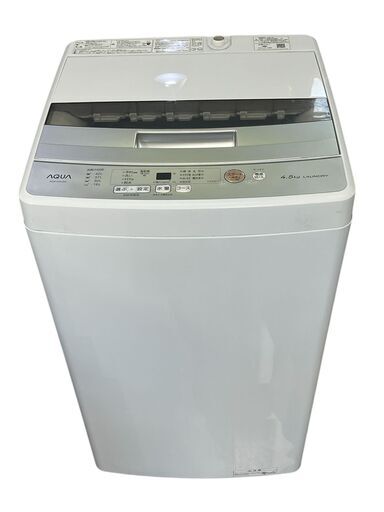 激安本物 洗濯機 アクア AQW-S45J (エコプラス小倉南 中古 2021年製 4.5kg 洗濯機