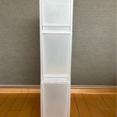 無印良品キャスター付き収納ストッカーの画像
