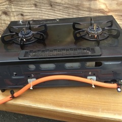 plomaガステーブルLPガス用サイズ約 横59奥行き48高さ24cmの画像